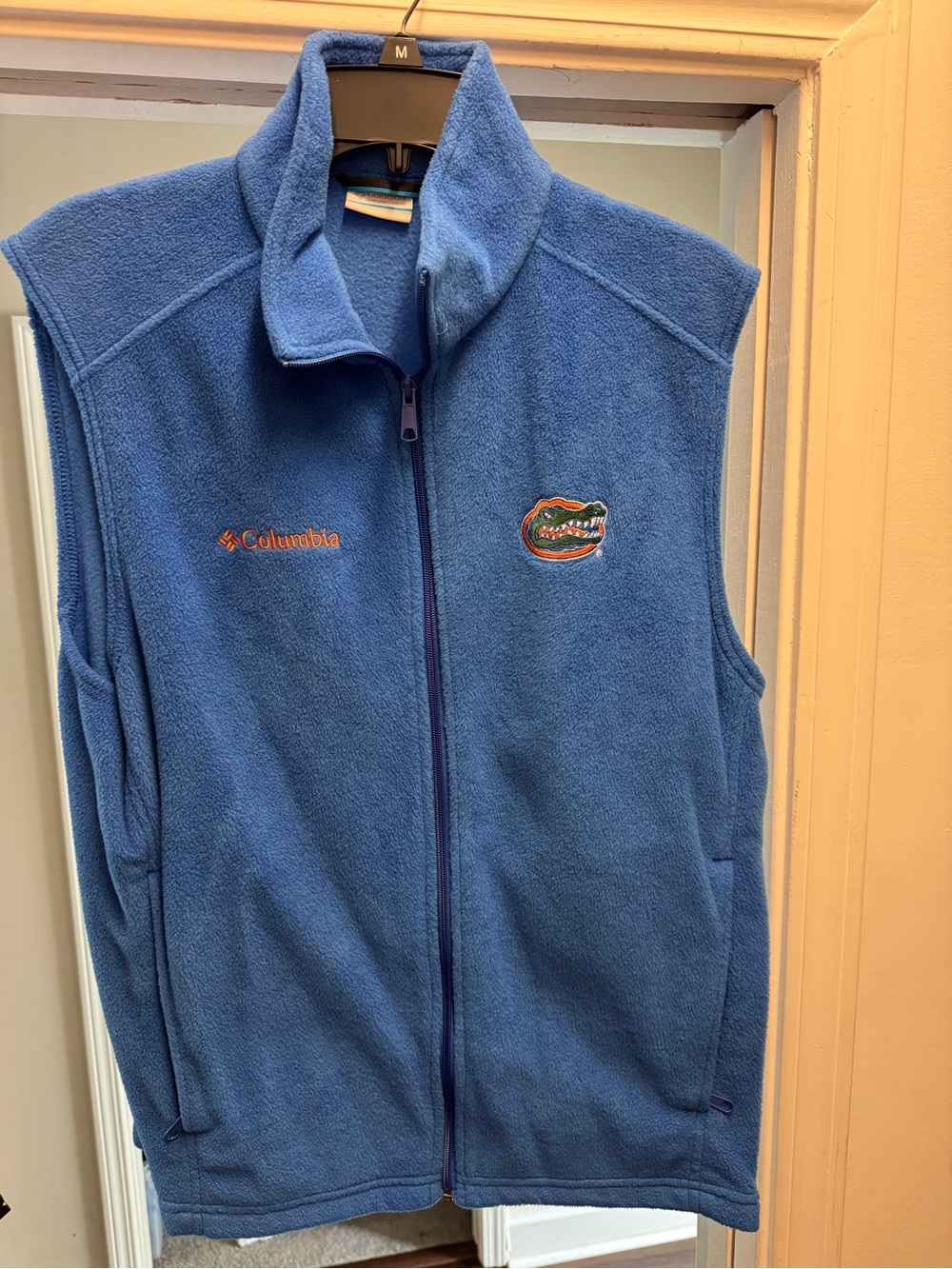 Columbia- Florida Gators Fleece Vest Men’s Medium
